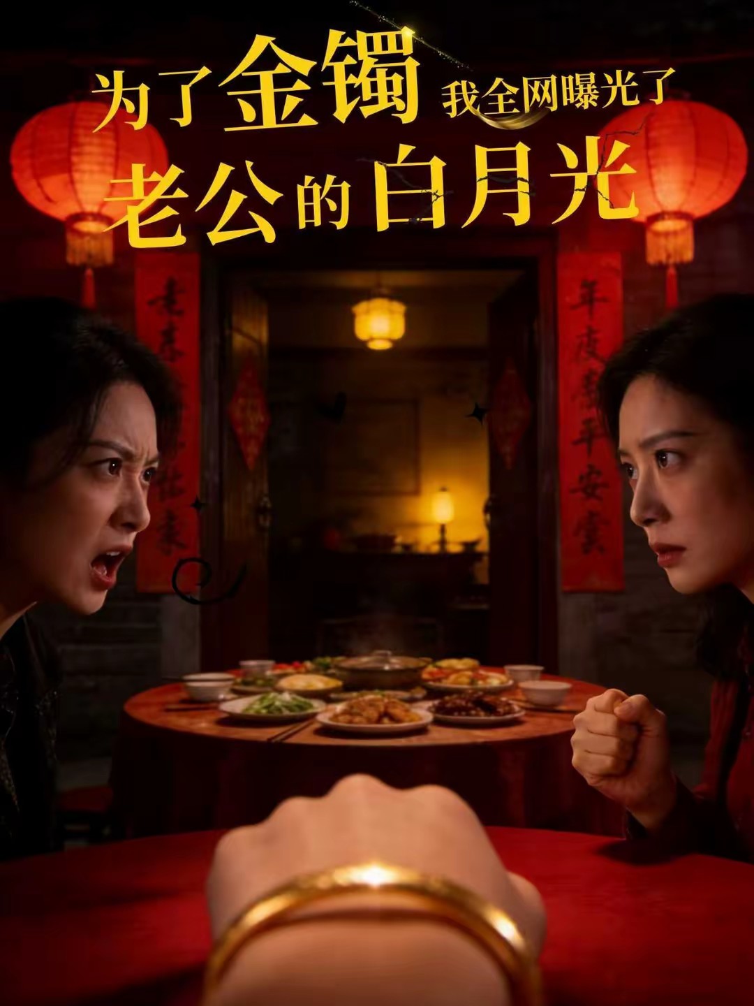 為了金鐲，我全網(wǎng)曝光了老公的白月光(全集)